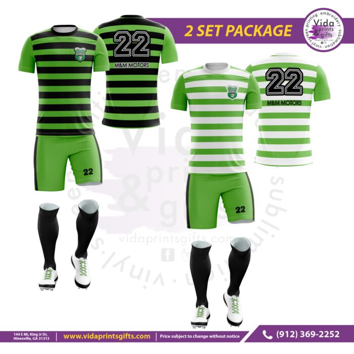 Gators-Soccer Uniform 2-Sets with Short JMVS-Active Cloth Thumbnail