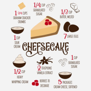 PC450LSWhiteCheesecake - P&C Unisex Long Sleeve Fan Favorite T-Shirt PC450LS Design