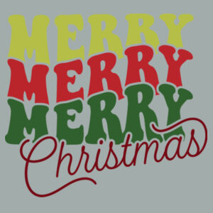 LPC450LS, Fan Favorite Tee, Ladies, 100% Cotton Ring Spun, Soft feel, Long Sleeve, Merry Christmas Design