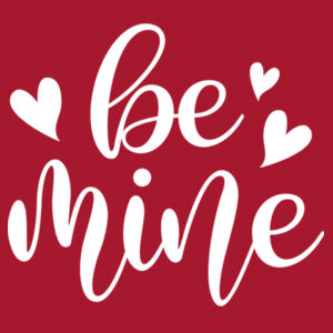 Port & Company Ladies, Fan Favorite Tee, Short Sleeve, Be Mine Design