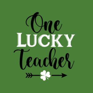 DT6000, District, Very Important Tee, One Lucky Teacher Design