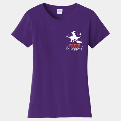 LPC450, Fan Favorite Tee, Ladies, 100% Cotton Ring Spun, Soft feel, Short-Sleeve, Bad Witch Thumbnail