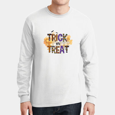 G8400, DryBlend, Unisex, 50 Cotton/50 Poly	, Long Sleeve, Trick or Treat 2 Thumbnail