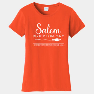 LPC450, Fan Favorite Tee, Ladies, 100% Cotton Ring Spun, Soft feel, Short-Sleeve, Salem Broom Company Thumbnail
