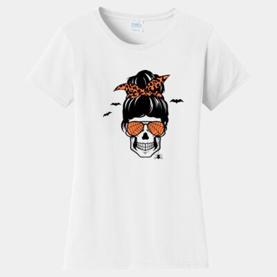 LPC450, Fan Favorite Tee, Ladies, 100% Cotton Ring Spun, Soft feel, Short-Sleeve, Halloween Momster Thumbnail
