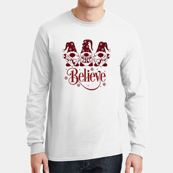 G8400, DryBlend, Unisex, 50 Cotton/50 Poly, Long-Sleeve, Believe Thumbnail