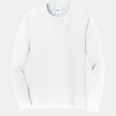 PC450LSWhiteCheesecake - P&C Unisex Long Sleeve Fan Favorite T-Shirt PC450LS Thumbnail