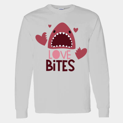 5400 Unisex, Heavy Cotton, 100% Cotton, Long Sleeve, Love Bites Thumbnail