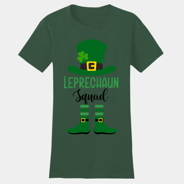 DT5001 District, Women’s Fitted The Concert Tee, LeprechaunSquad Thumbnail