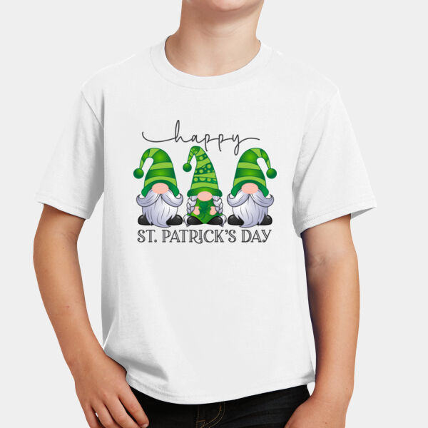 PC450Y, Port & Company, Youth Fan Favorite Tee, Happy St Patricks Day Thumbnail