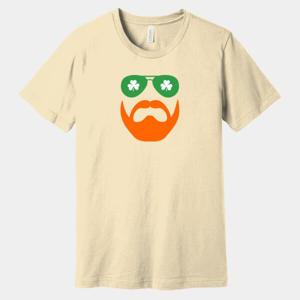 BC3001, BELLA+CANVAS, Unisex Jersey Short Sleeve Tee, Irish Face Thumbnail