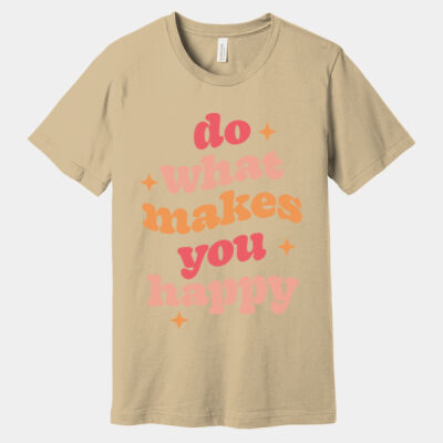 Bella+Canvas-DO WHAT MAKES YOU HAPPY2-3001 Thumbnail
