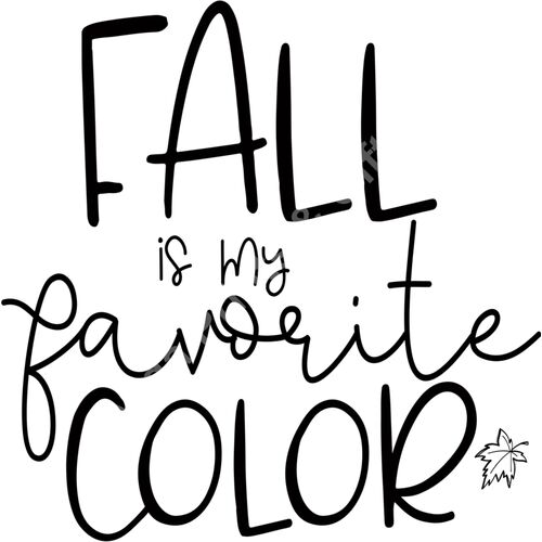 Fall Favorite Color Thumbnail