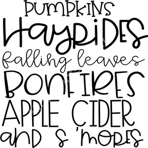 Fall Words Thumbnail