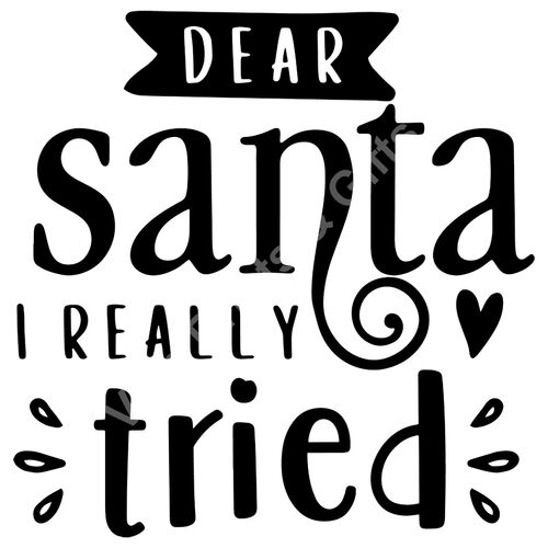 Dear Santa I really tried Thumbnail