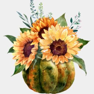 Pumpkin Sunflowers Thumbnail