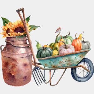 Milk Jug Whellbarrow Thumbnail