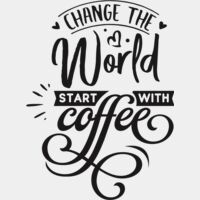 Change the world start with coffee Thumbnail