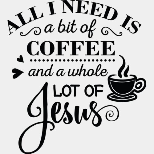 All I need is a bit of coffee and Jesus Thumbnail