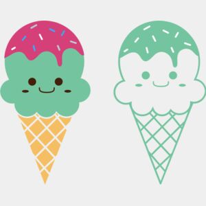 kawaii icecream Thumbnail