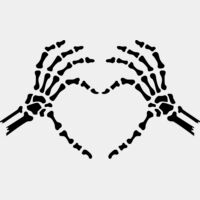 Skeleton hand SIGN 03 Thumbnail