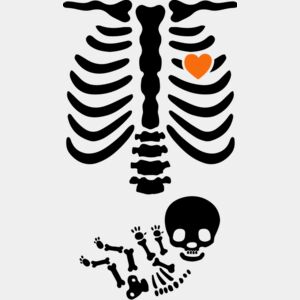 Pregnant Shirt Skeleton Thumbnail