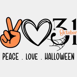 PEACE LOVE HALLOWEEN 03 Thumbnail