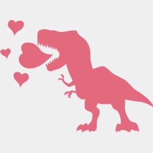 Loveasaurus pink Thumbnail