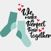 we make a perfect pair socks Thumbnail