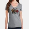 PC Ladies Fan Favorite V-Neck T-Shirt Thumbnail