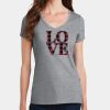 PC Ladies Fan Favorite V-Neck T-Shirt Thumbnail