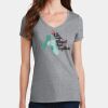 PC Ladies Fan Favorite V-Neck T-Shirt Thumbnail