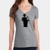 PC Ladies Fan Favorite V-Neck T-Shirt Thumbnail