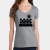 PC Ladies Fan Favorite V-Neck T-Shirt Thumbnail